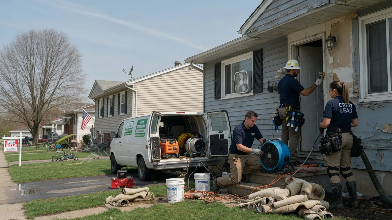 Flood Cleanup in Mauston, WI near me